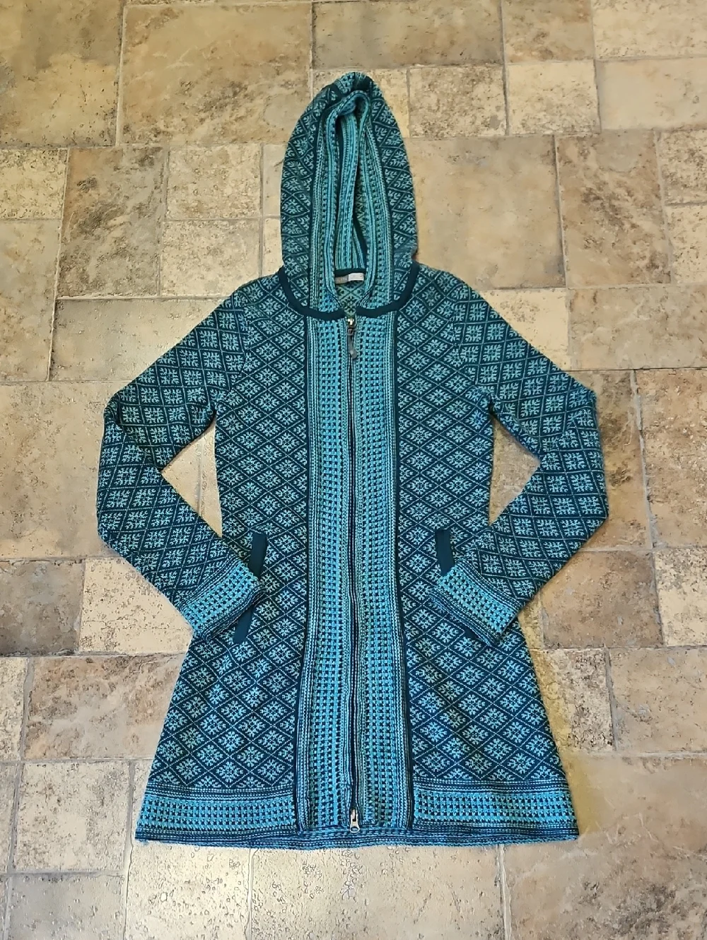 Athleta Spooner Summit Hooded Cardigan Size XS